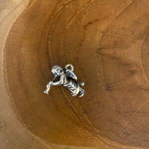 RETIRED James Avery Angel Gabriel Charm, Sterling Silver